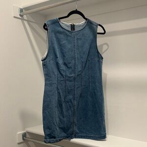 Sleeveless Denim Dress